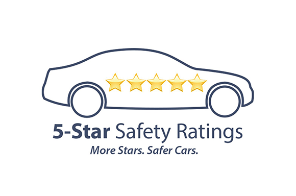 safety award 5-star safety ratings logo veiw