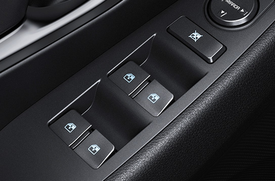 Power window controls