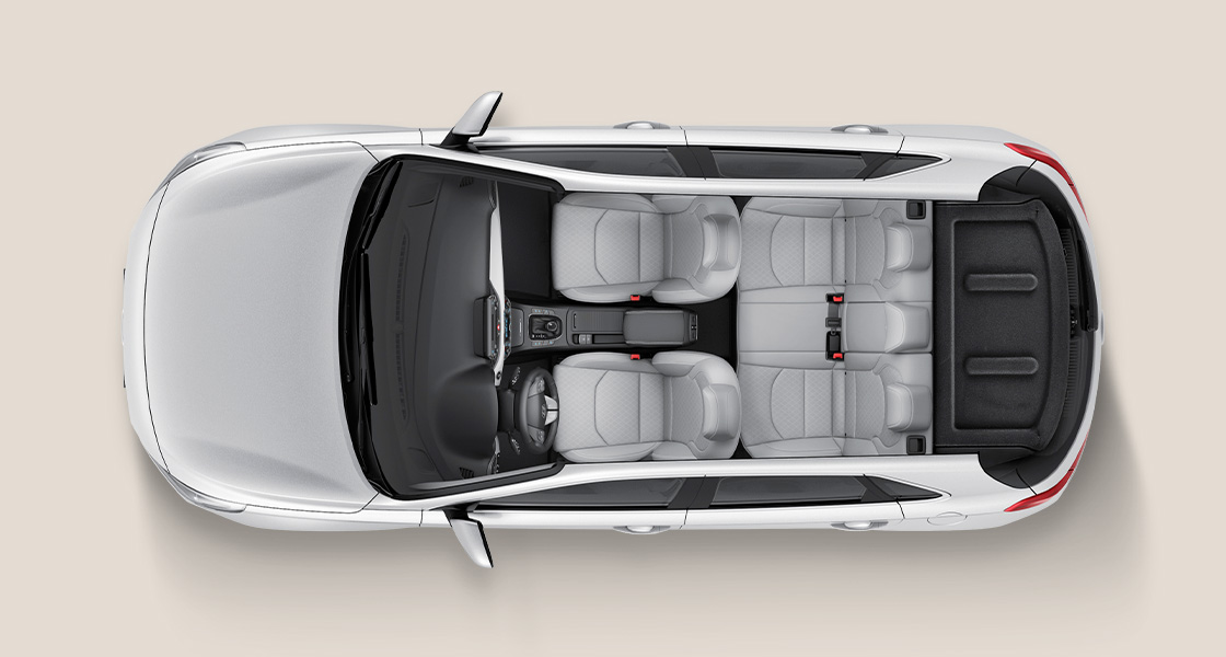 Versatile features 5 seat