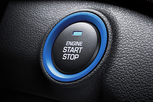 Engine start and stop button