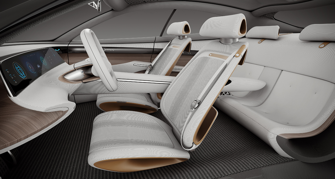 concept car, 2018 le fil interior side